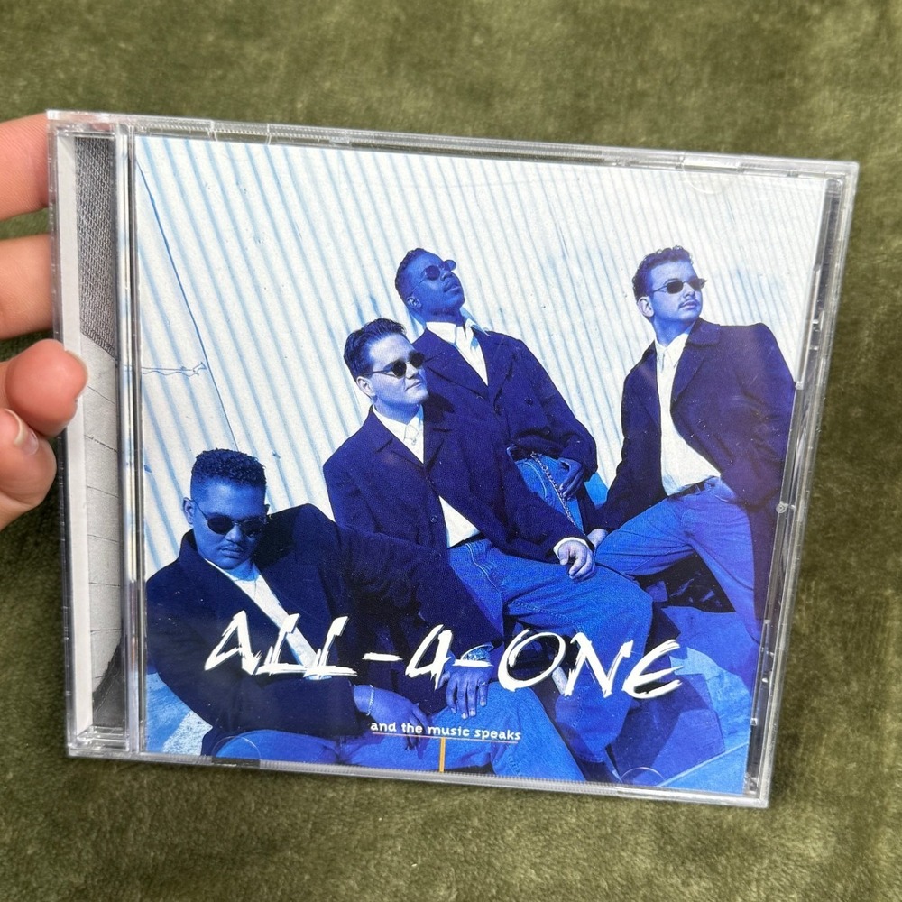 All-4-One And The Music Speaks CD 1995 R&B Soul I Can Love You Like That D108917